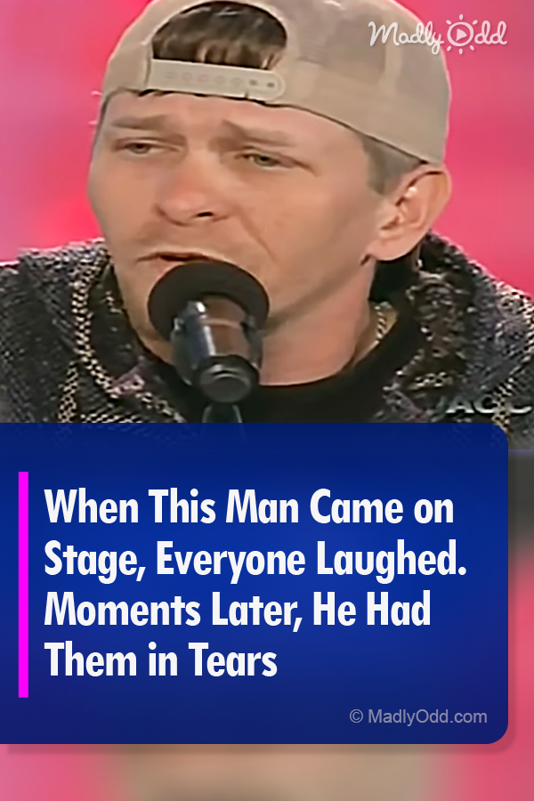 When This Man Came on Stage, Everyone Laughed. Moments Later, He Had Them in Tears