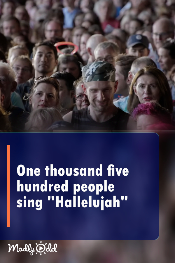 It\'s the most popular song of all time, but when 1,500 people sing it? CHILLS!