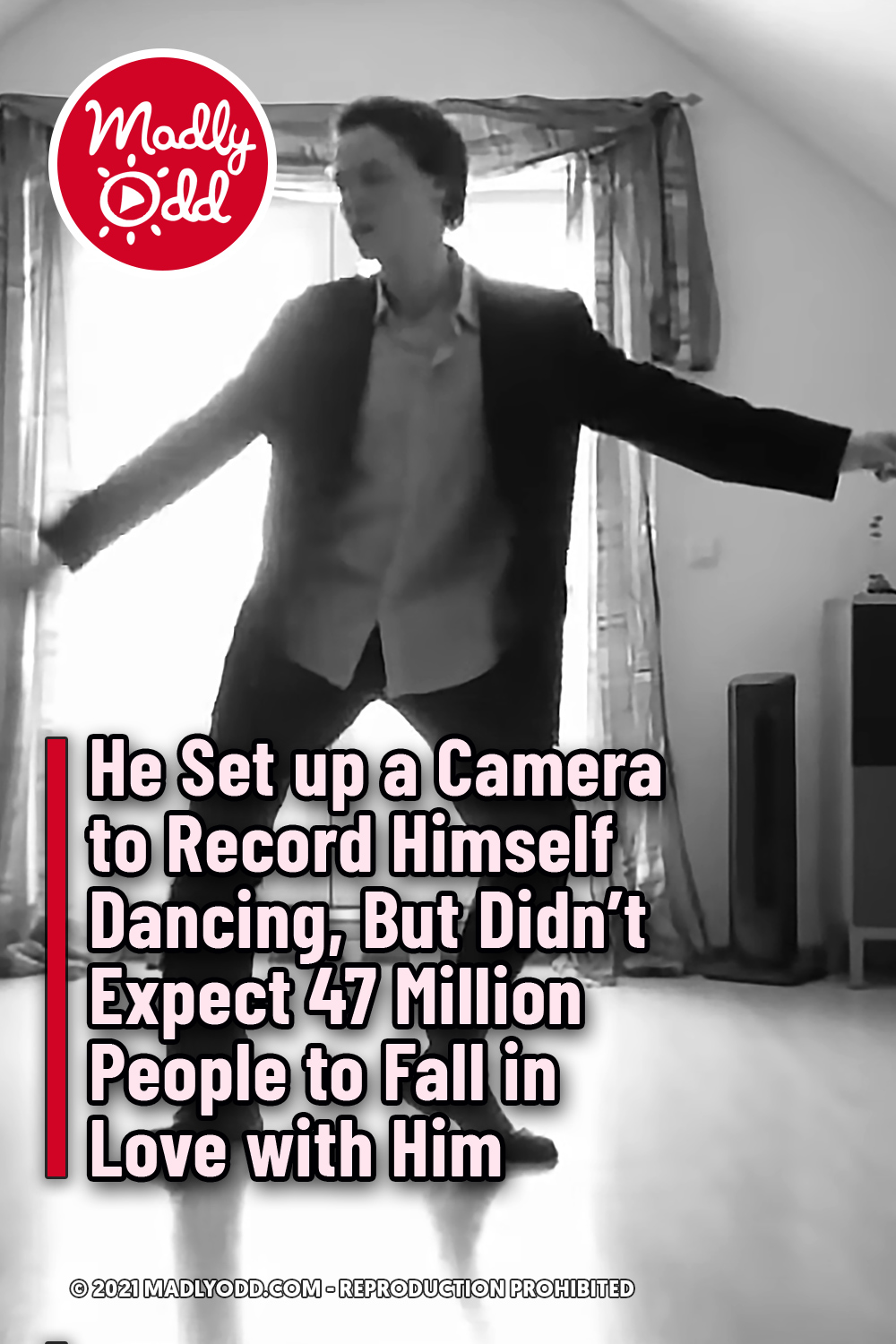 He Set up a Camera to Record Himself Dancing, But Didn’t Expect 47 Million People to Fall in Love with Him