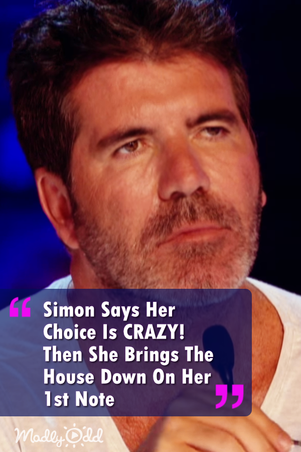 Simon Says Her Choice Is CRAZY — Then She Brings The House Down On Her 1st Note