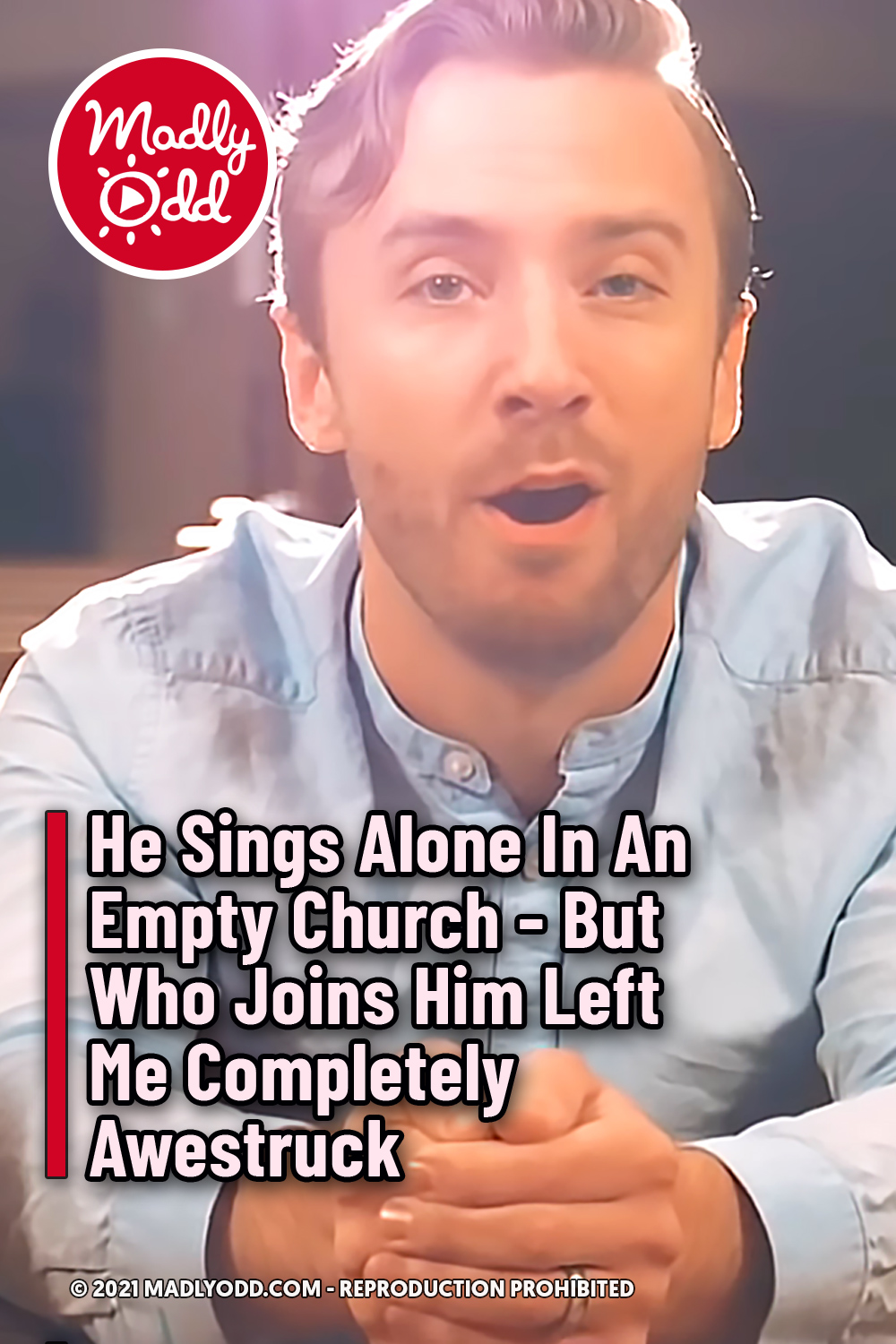 He Sings Alone In An Empty Church - But Who Joins Him Left Me Completely Awestruck