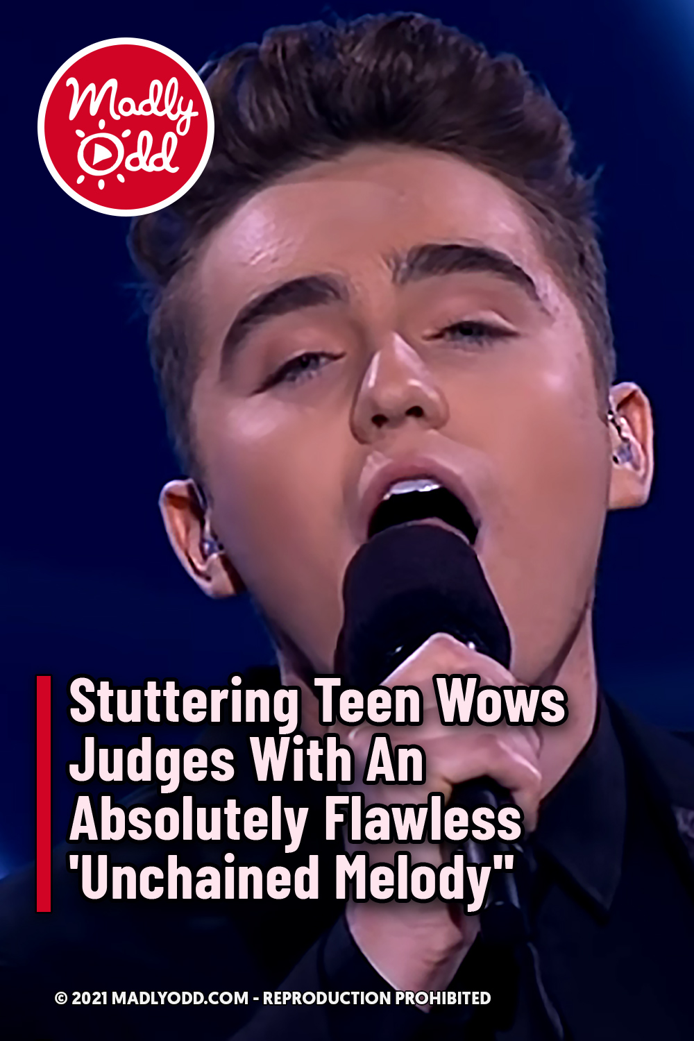 Stuttering Teen Wows Judges With An Absolutely Flawless \'Unchained Melody\'