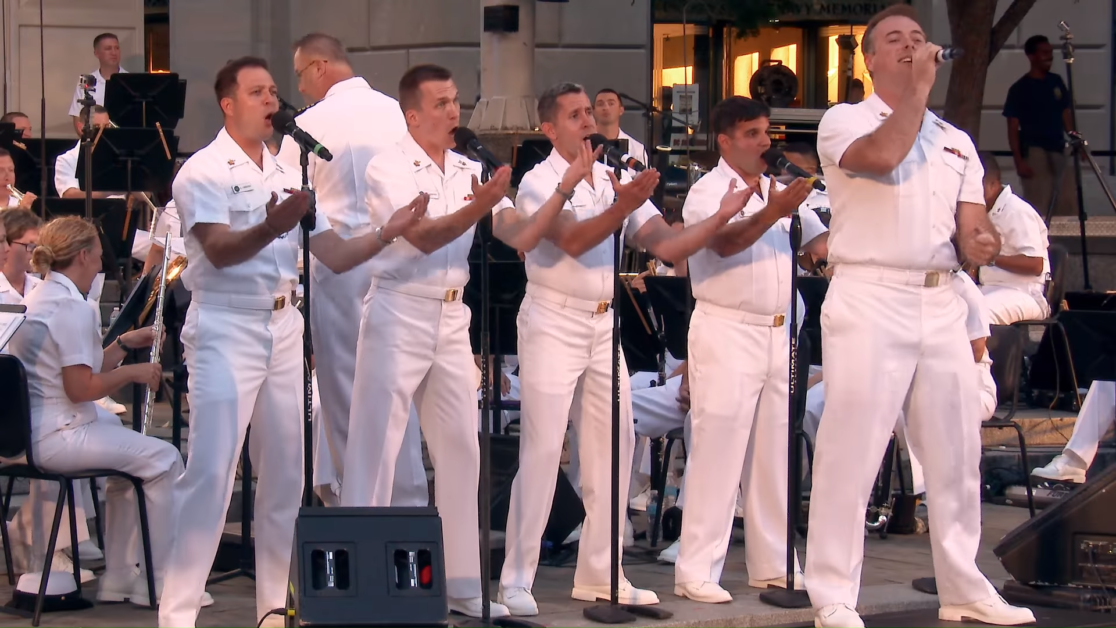 The Sea Chanters sing