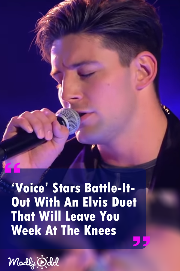 ‘Voice’ Stars Battle-It-Out With A Chilling Elvis Duet That Will Leave You Week At The Knees