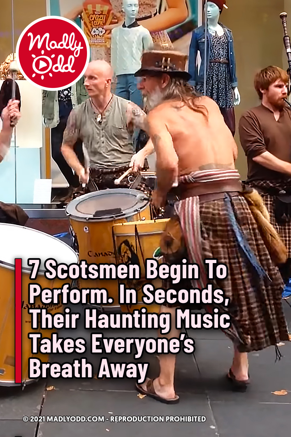 7 Scotsmen Begin To Perform. In Seconds, Their Haunting Music Takes Everyone’s Breath Away