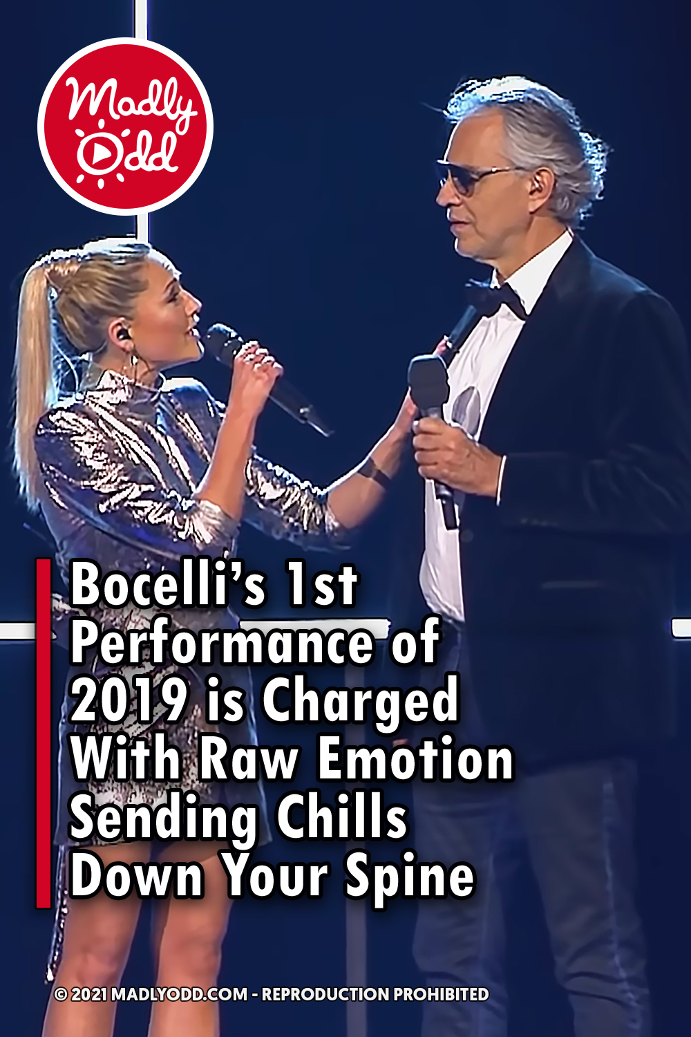 Bocelli\'s 1st Performance of 2019 is Charged With Raw Emotion Sending Chills Down Your Spine