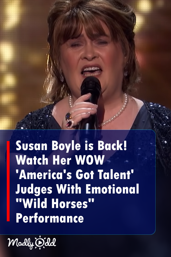 Susan Boyle Wins Golden Buzzer On America\'s Got Talent: The Champions