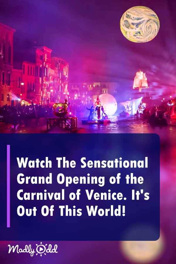 Watch The Lights and Sights From The Spectacular Grand Opening of the Carnival of Venice. It\'s Out Of This World!