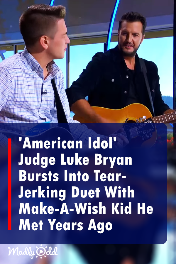 \'American Idol\' Judge Luke Bryan Bursts Into Tear-Jerking Duet With Make-A-Wish Kid He Met Years Ago