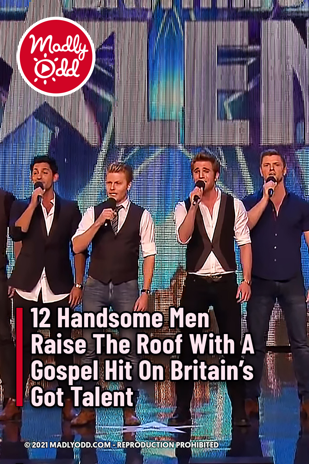 12 Handsome Men Raise The Roof With A Gospel Hit On Britain\'s Got Talent