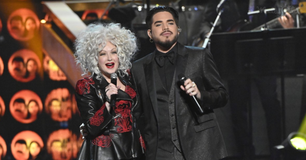 Adam Lambert and Cyndi Lauper, Kennedy Center Honors