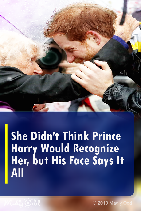 She Didn\'t Think Prince Harry Would Recognize Her, But His Face Says It All