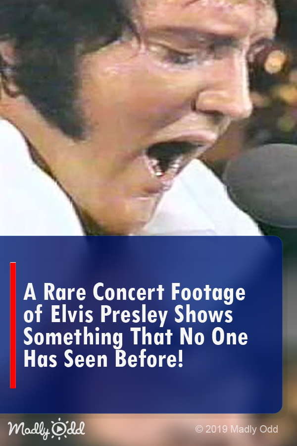 A Rare Concert Footage Of Elvis Presley Shows Something That No One Has Seen Before