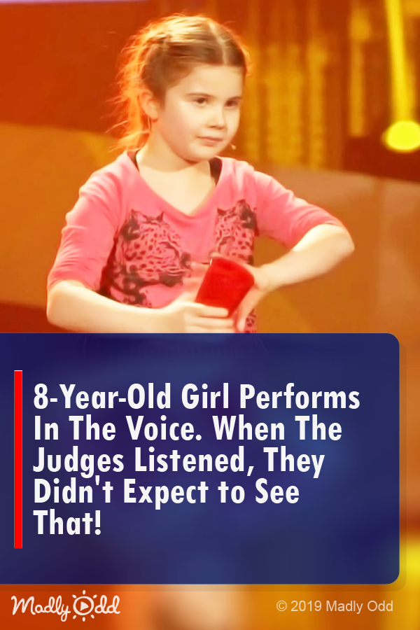 8-Year-Old Girl Performs in The Voice. When The Judges Listened, They Didn\'t Expect to See That!