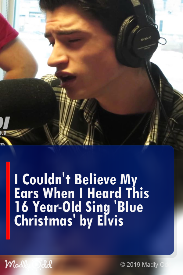 I Couldn’t Believe My Ears When I Heard This 16 Year Old Sing “Blue Christmas” By Elvis