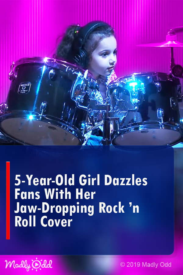 5-Year-old Girl Dazzles Fans With Her Jaw-dropping Rock \'n Roll Cover