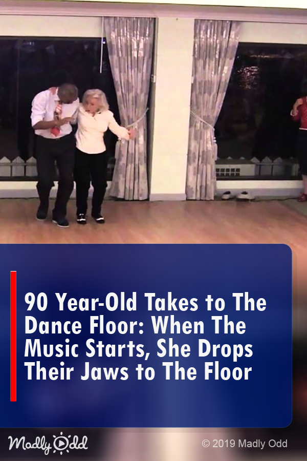 90-Year-Old Takes to The Dance Floor: When The Music Starts, She Drops Their Jaws to The Floor