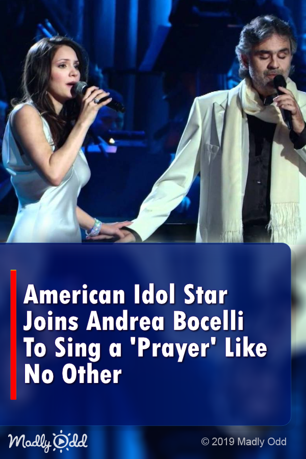 American Idol Star Joins Andrea Bocelli To Sing A \'Prayer\' Like No Other