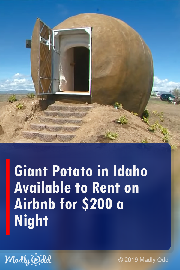 Giant Potato in Idaho Available to Rent on Airbnb for $200 a Night