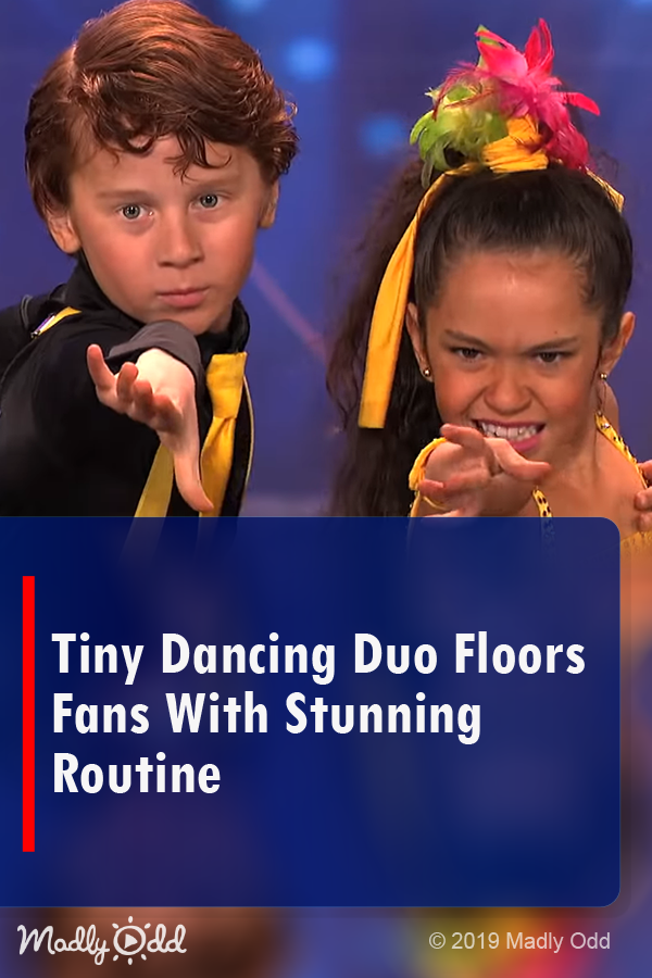 Tiny Dancing Duo Floors Fans With Stunning Routine