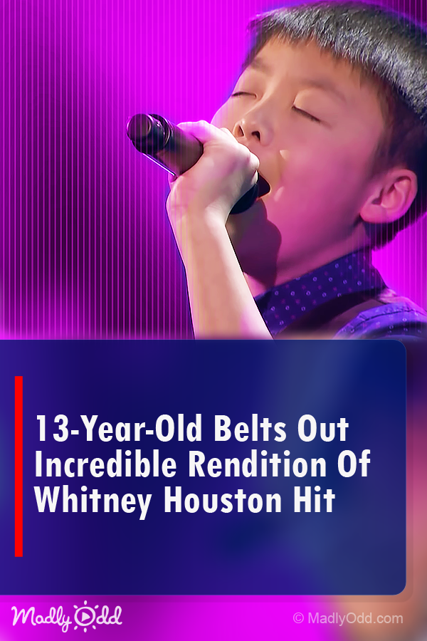 13-Year-Old Belts Out Incredible Rendition of Whitney Houston Hit