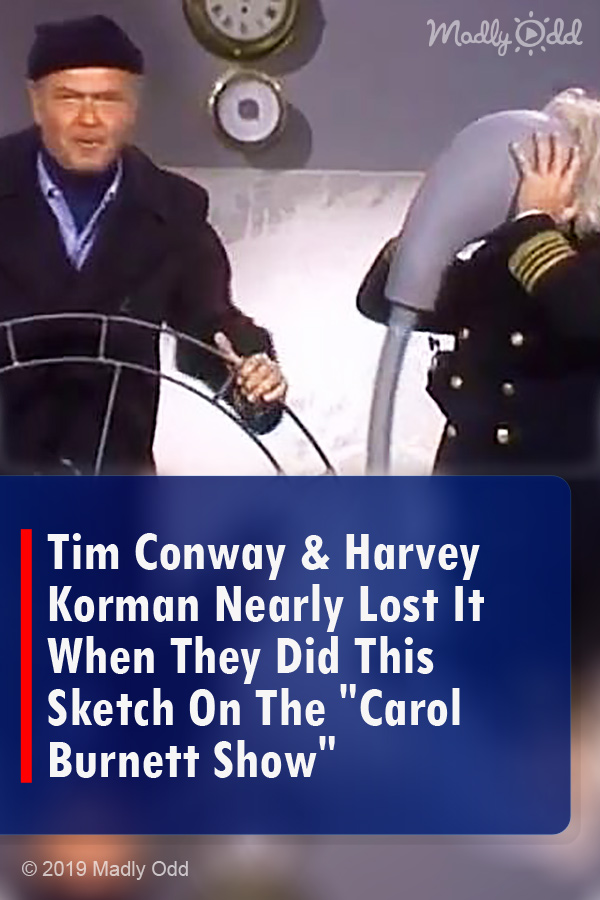Tim Conway & Harvey Korman Nearly Lost It When They Did This Sketch On The \