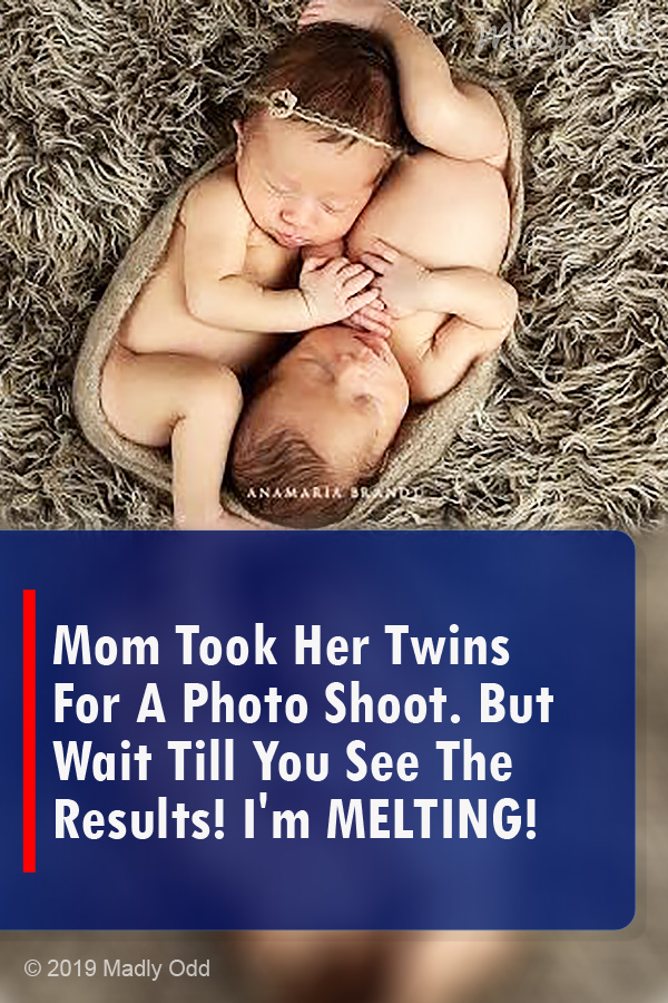 Mom Took Her Twins For A Photo Shoot. But Wait Till You See The Results! I\'m MELTING!