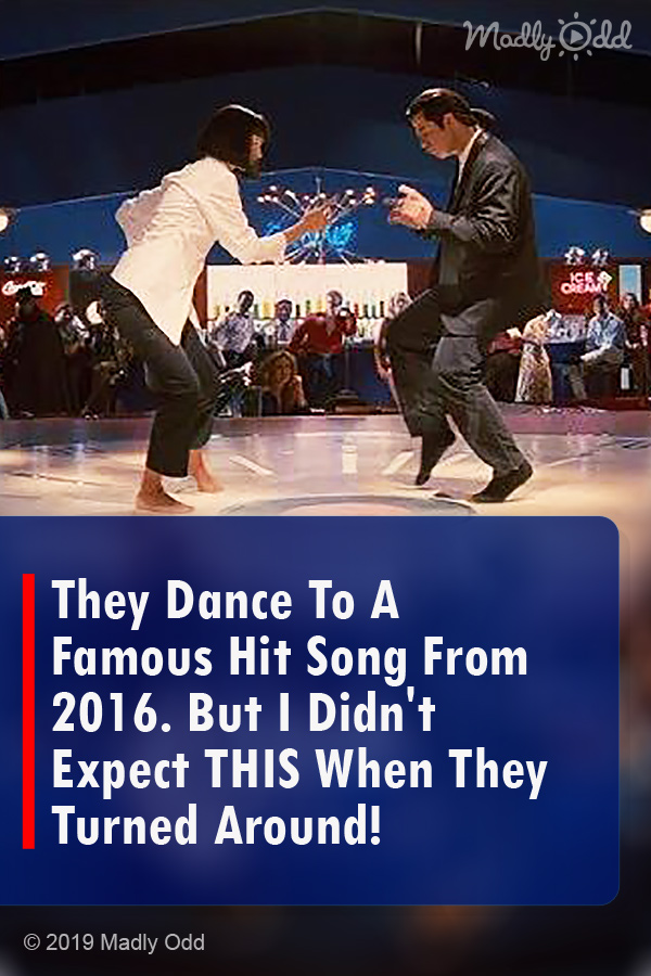 They Dance To A Famous Hit Song From 2016. But I Didn\'t Expect THIS When They Turned Around!