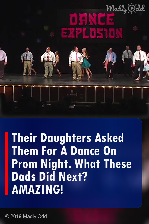 Their Daughters Asked Them For A Dance On Prom Night. What These Dads Did Next? AMAZING!