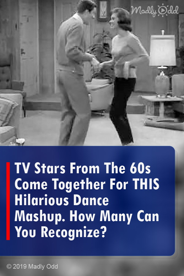TV Stars From The 60s Come Together For THIS Hilarious Dance Mashup. How Many Can You Recognize?