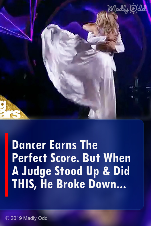 Dancer Earns The Perfect Score. But When A Judge Stood Up & Did THIS, He Broke Down...