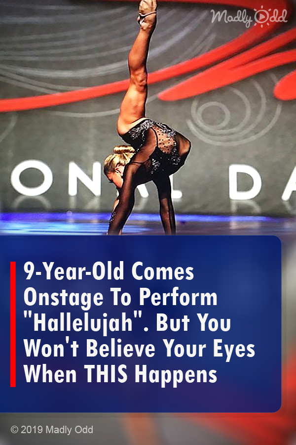 9-Year-Old Comes Onstage To Perform \
