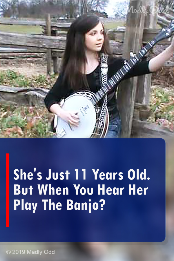 She\'s Just 11 Years Old. But When You Hear Her Play The Banjo?
