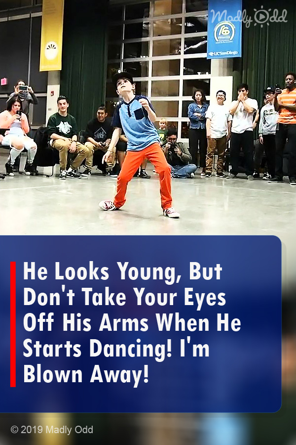 He Looks Young, But Don\'t Take Your Eyes Off His Arms When He Starts Dancing! I\'m Blown Away!