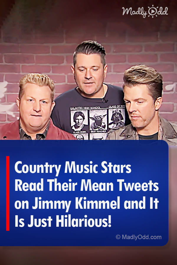 Country Music Stars Read Their Mean Tweets on Jimmy Kimmel and It Is Just Hilarious!