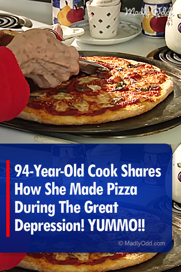 94-Year-Old Cook Shares How She Made Pizza During The Great Depression! YUMMO!!