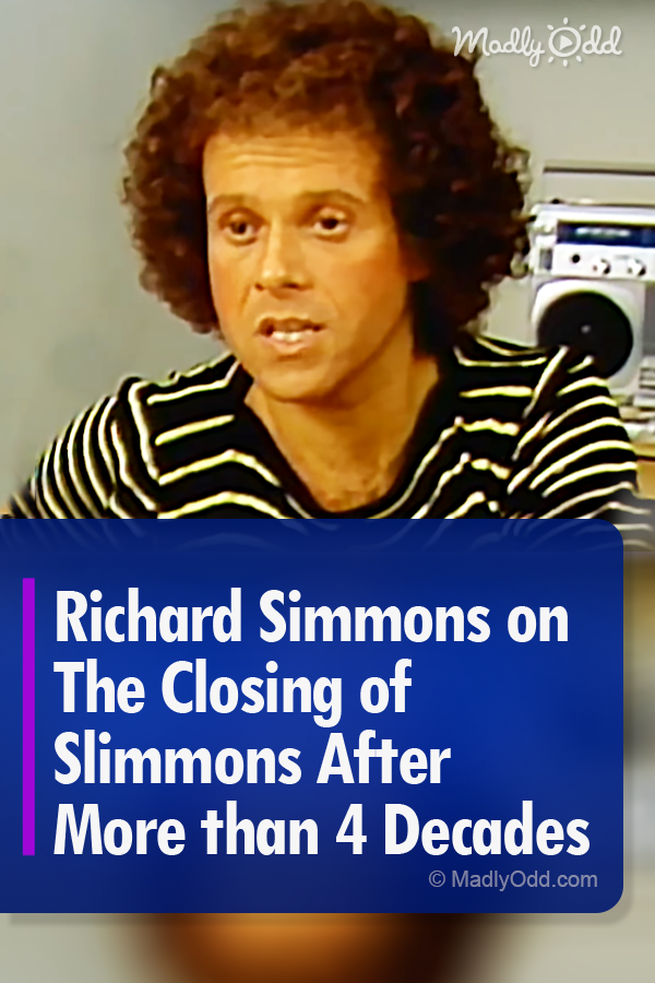 Richard Simmons on The Closing of Slimmons After More than 4 Decades