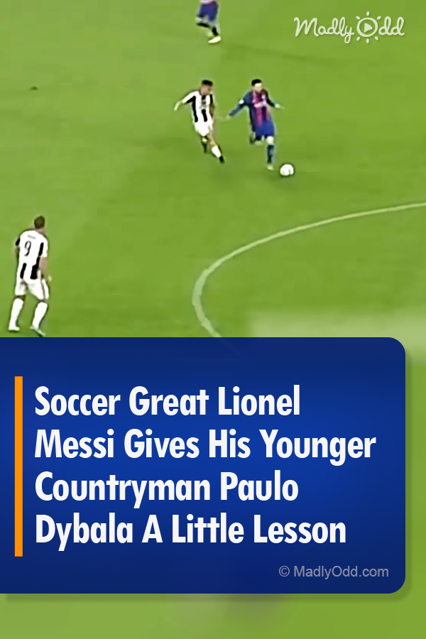 Soccer Great Lionel Messi Gives His Younger Countryman Paulo Dybala A Little Lesson