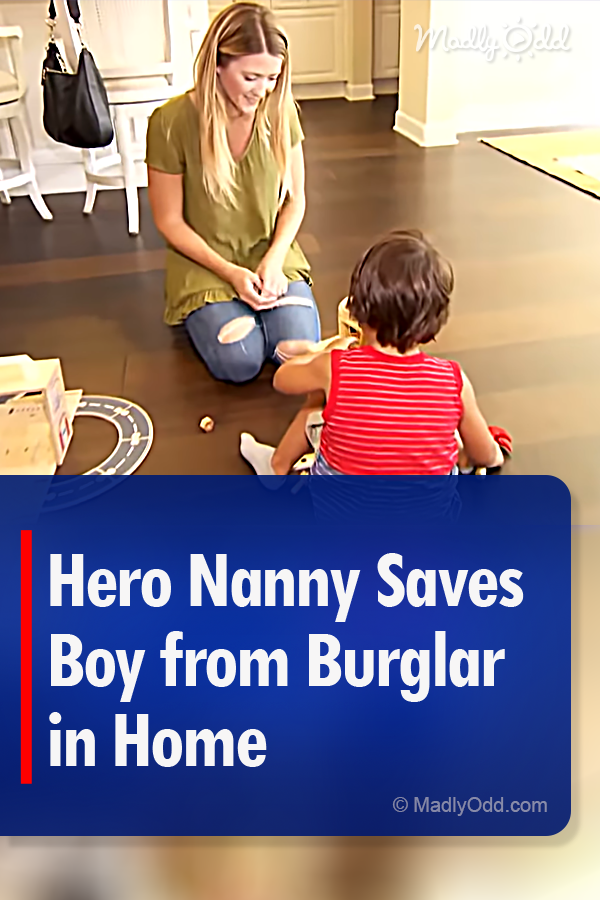 Hero Nanny Saves Boy from Burglar in Home