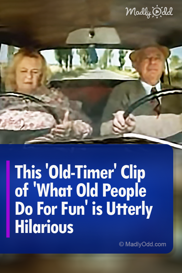 This \'Old-Timer\' Clip of \'What Old People Do For Fun\' is Utterly Hilarious