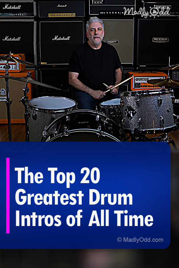 The Top 20 Greatest Drum Intros of All Time