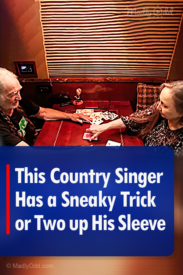 This Country Singer Has a Sneaky Trick or Two up His Sleeve