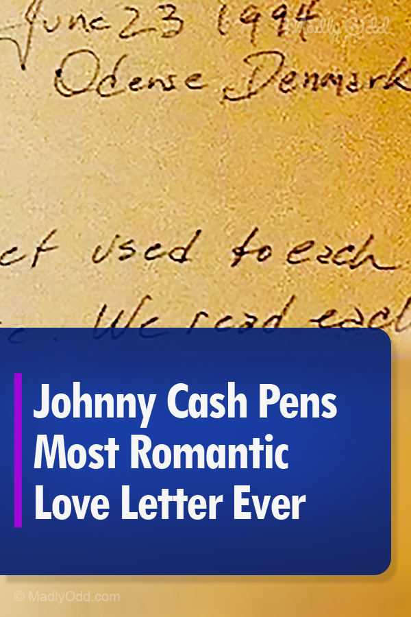 Johnny Cash Pens Most Romantic Love Letter Ever