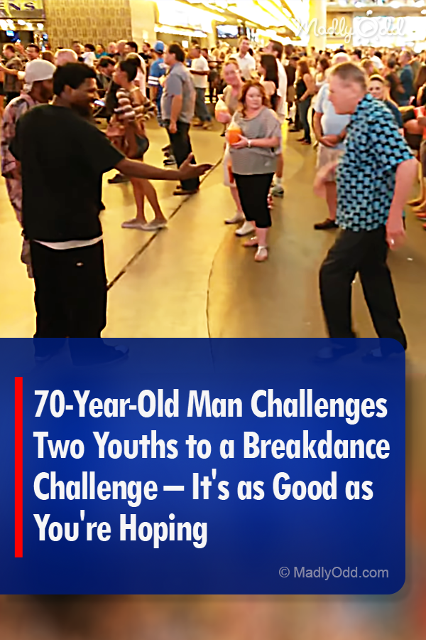 70-Year-Old Man Challenges Two Youths to a Breakdance Challenge – It\'s as Good as You\'re Hoping