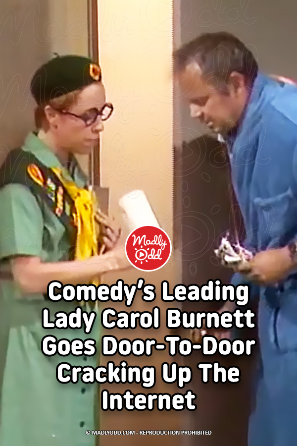 Comedy\'s Leading Lady Carol Burnett Goes Door-To-Door Cracking Up The Internet