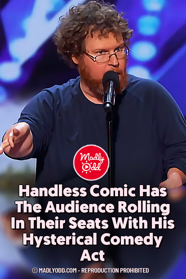 Handless Comic Has The Audience Rolling In Their Seats With His Hysterical Comedy Act