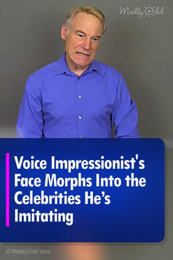 Voice Impressionist\'s Face Morphs Into the Celebrities He’s Imitating