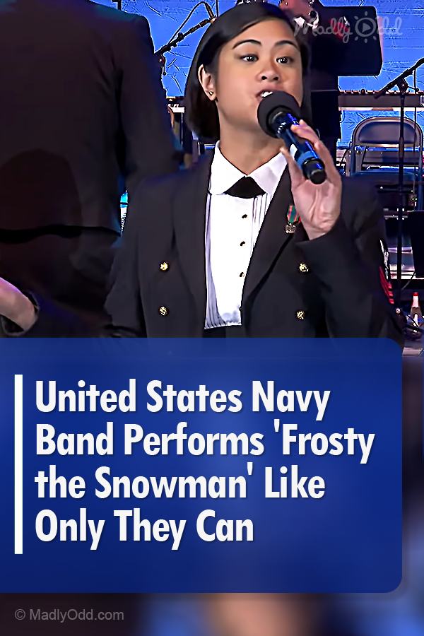 United States Navy Band Performs \'Frosty the Snowman\' Like Only They Can