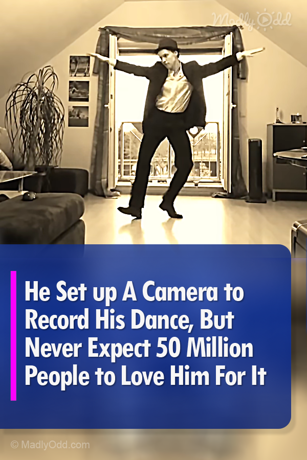 He Set up A Camera to Record His Dance, But Never Expect 50 Million  People to Love Him For It