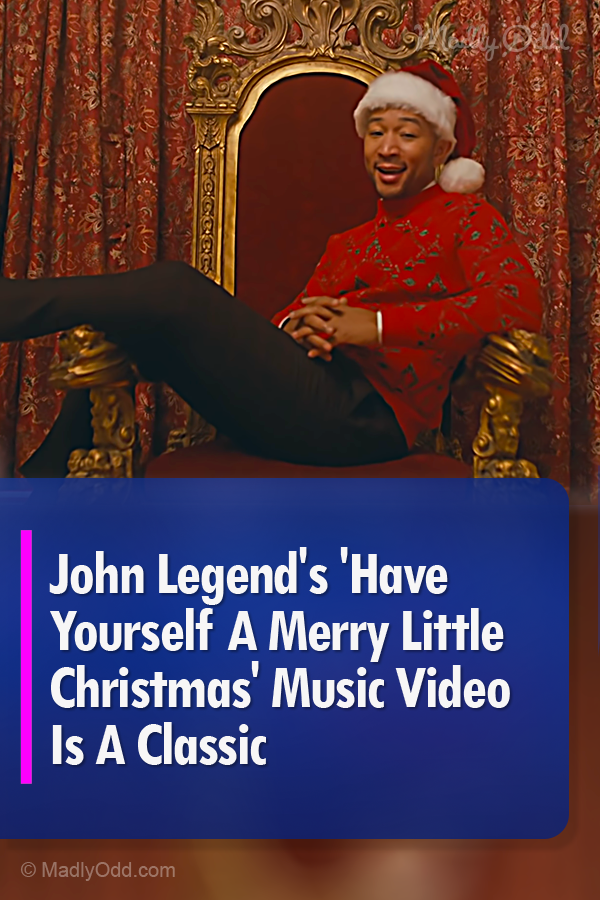 John Legend Singing ‘Have Yourself a Merry Little Christmas\' Will Make You Feel So Chill